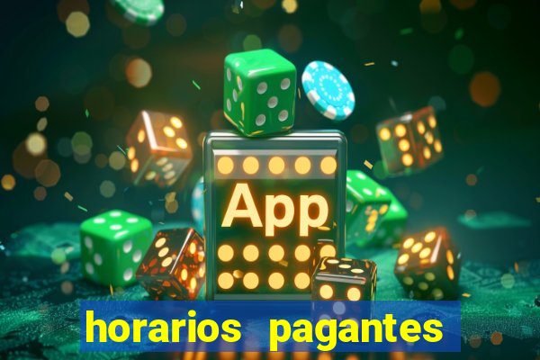 horarios pagantes fortune tiger madrugada